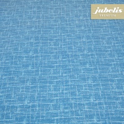 Beschichtete Baumwolle abwaschbar Liva blau III 240 cm x 140 cm fr Biertische (auf Wunsch geteilt = 2 Decken)