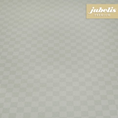 Textiler Luxus-Tischbelag Grado silbergrau III 240 cm x 140 cm fr Biertische (auf Wunsch geteilt = 2 Decken)