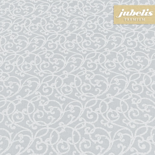 jubelis® | Beschichtete Baumwolle abwaschbar Isabell grau III