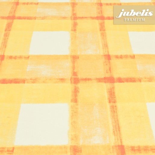 Beschichtete Baumwolle abwaschbar Pablo gelb-orange H