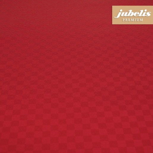 Textiler Luxus-Tischbelag Grado rot III 100 cm x 140 cm