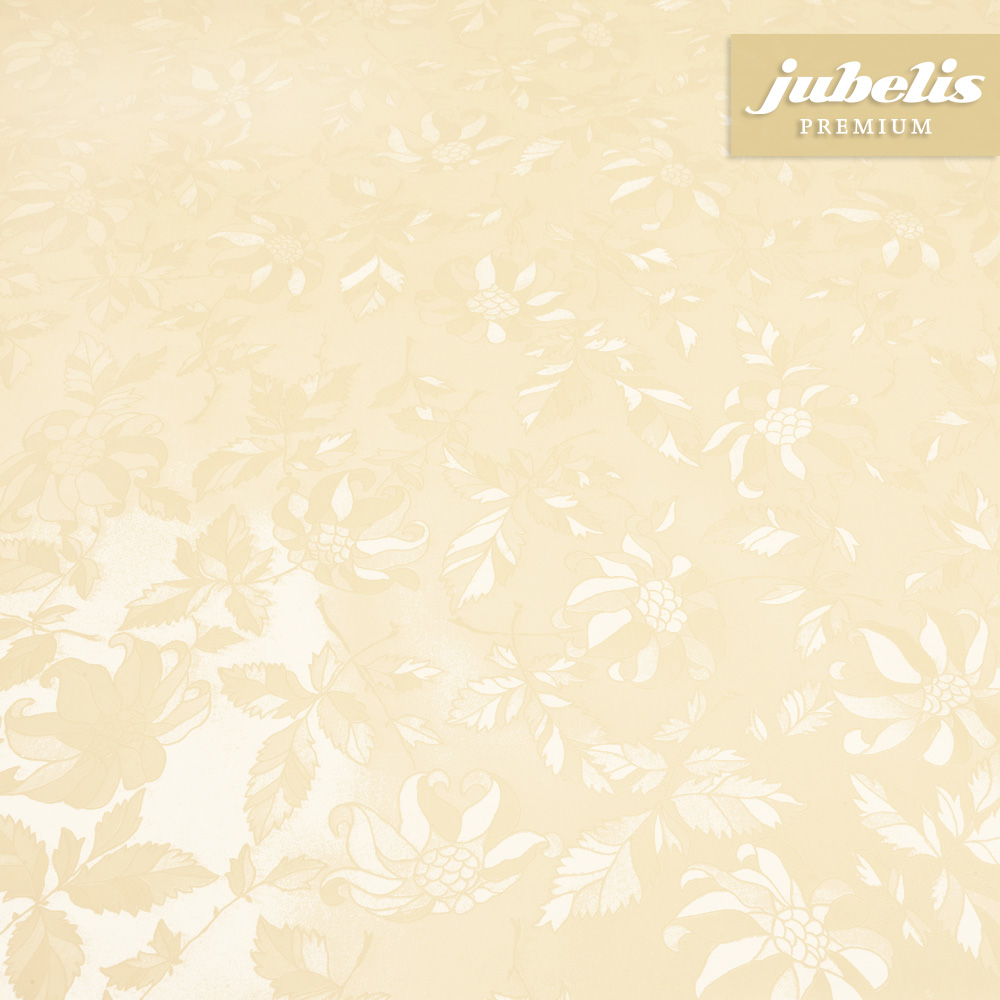 jubelis® | Premium Wachstuch extradick Damast vanille H